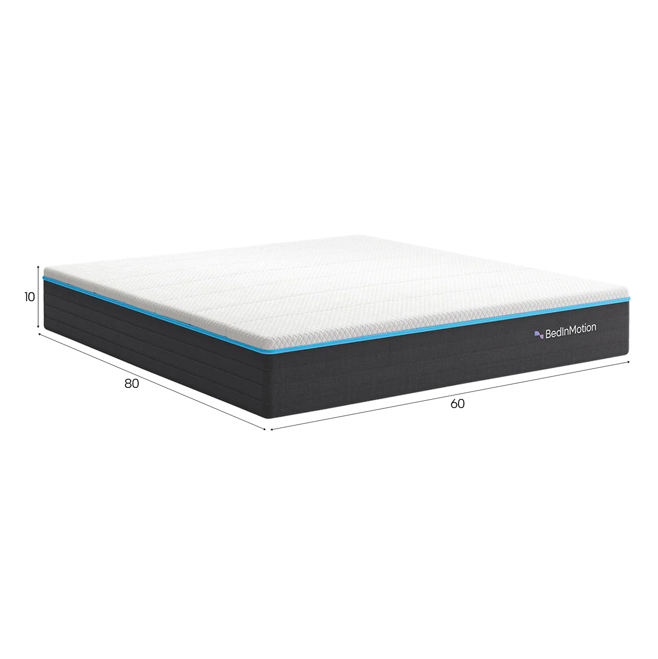 Bed In Motion CoolX Mattress 10" - Image 2