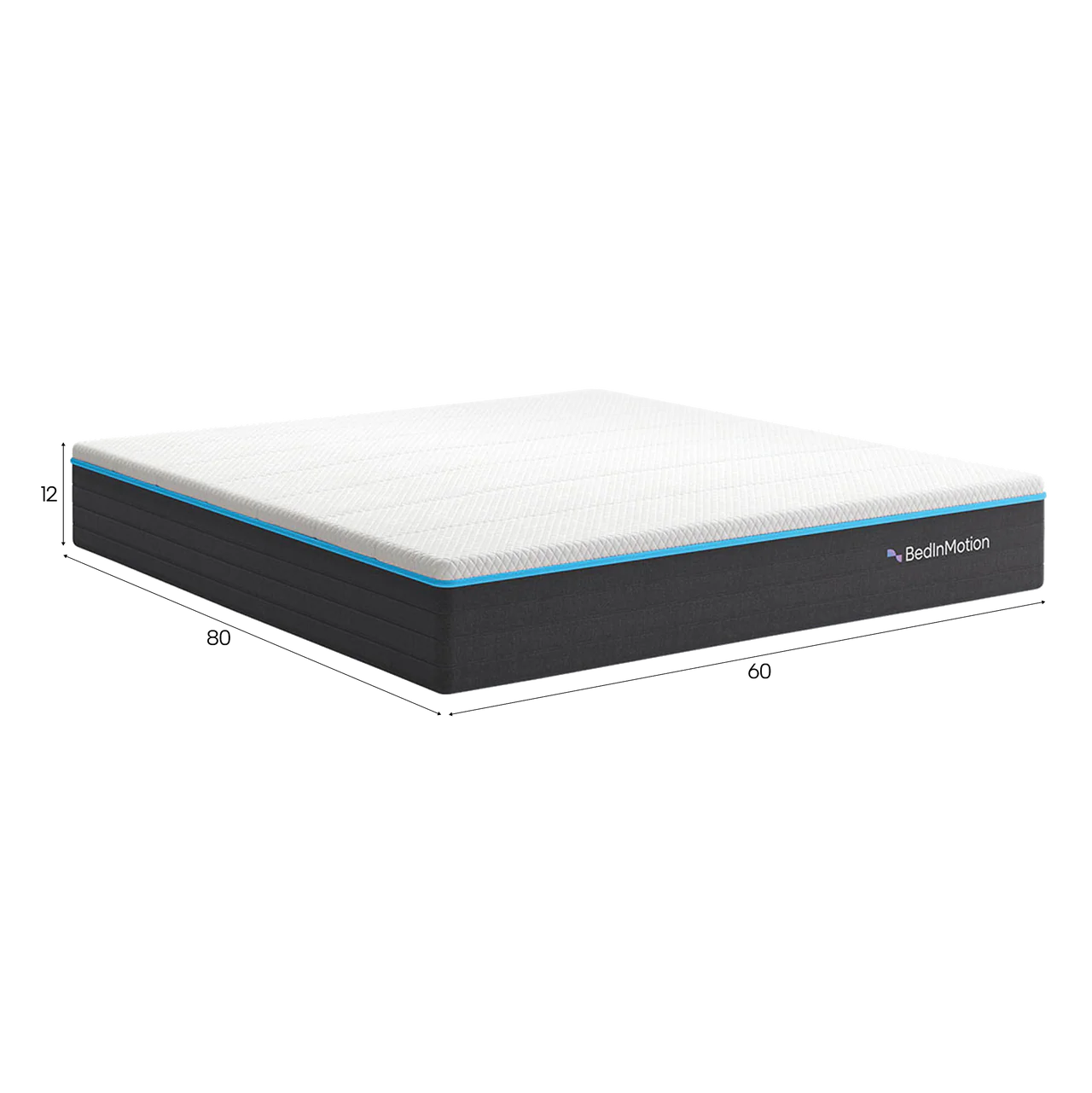 Bed In Motion Hybrid CoolX CopperTech Mattress 12" - Image 6