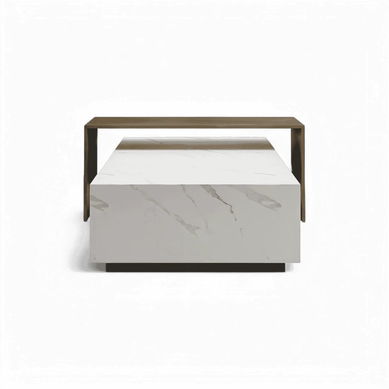 Roma Coffee Table White - Image 2