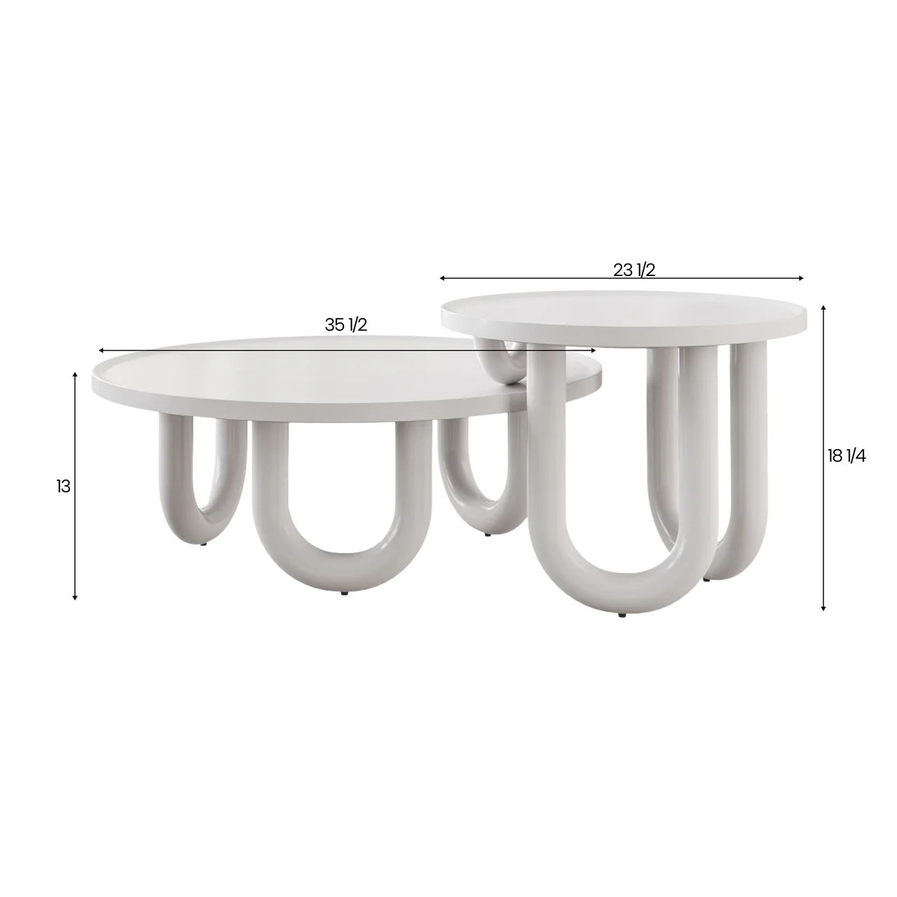 Cielo Coffee Table Alabaster - Image 3