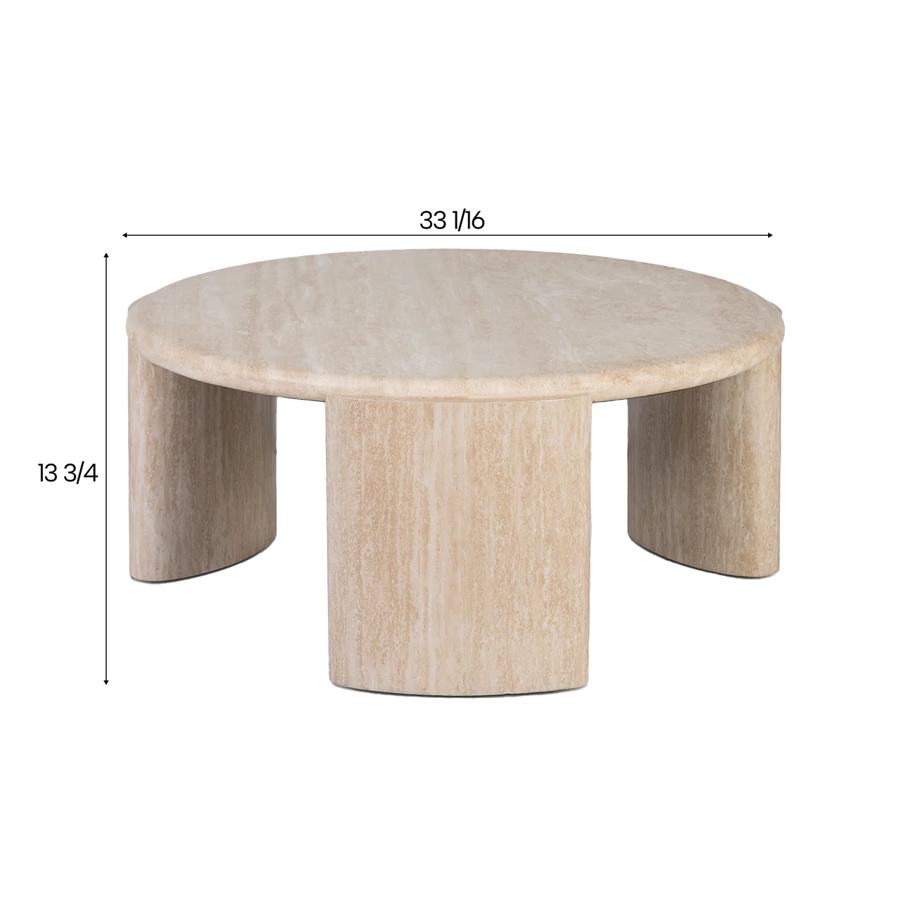 Terra Coffee Table Travertine - Image 2