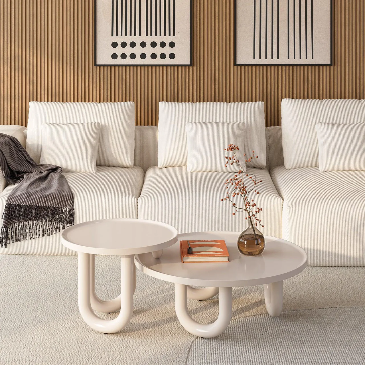 Cielo Coffee Table Alabaster - Image 2
