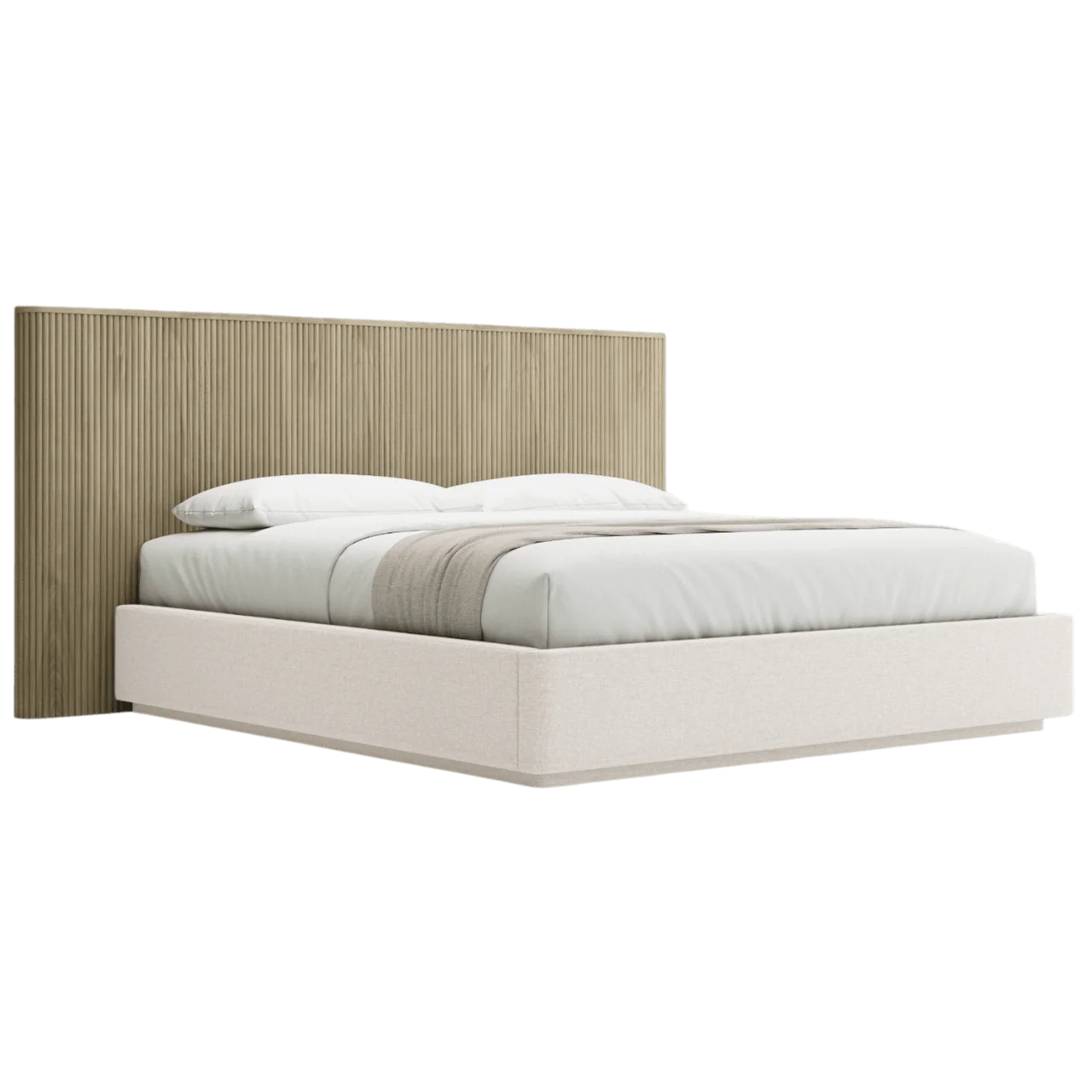 Oxford Bed Greige Oak - Image 4