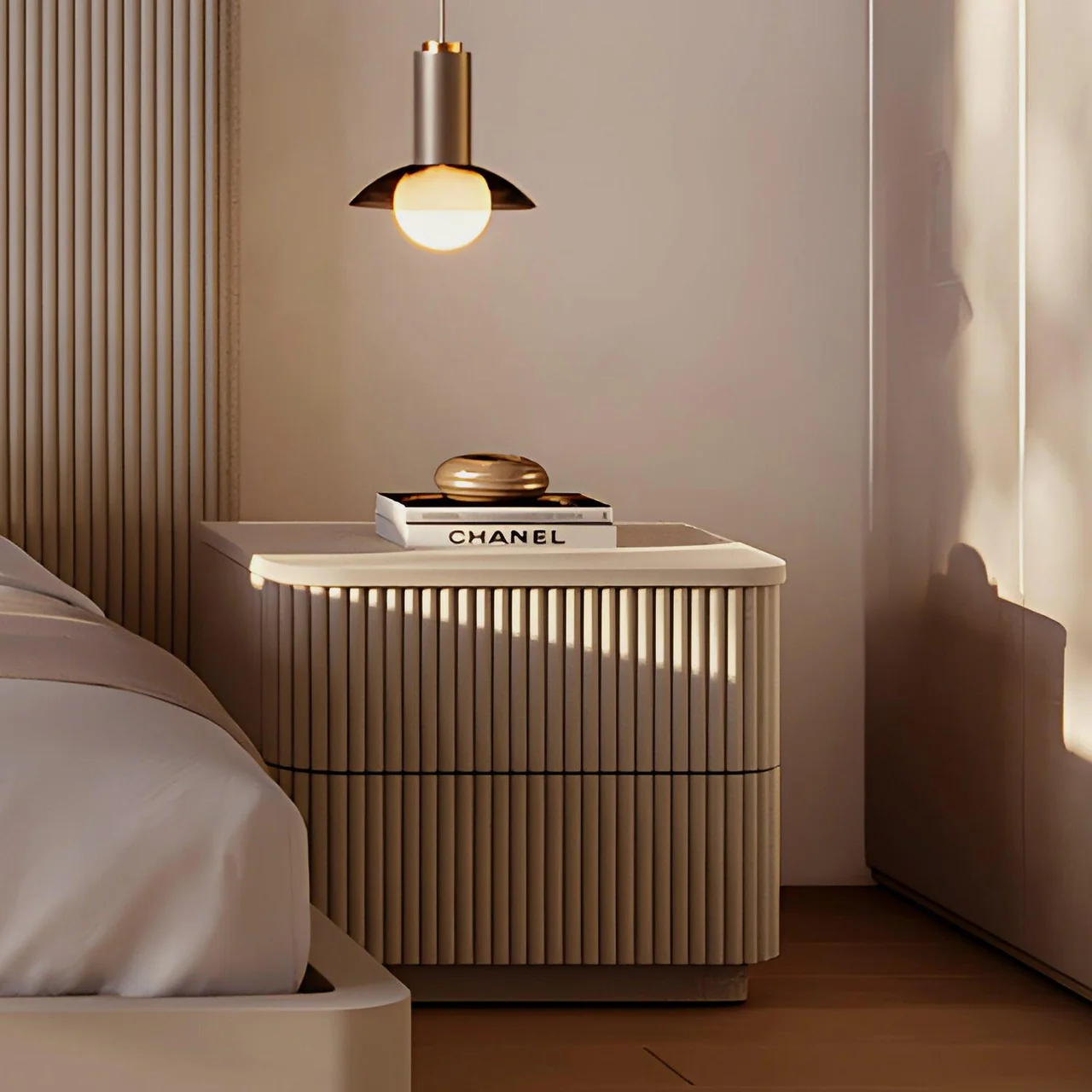 Oxford Nightstand Alabaster - Image 2