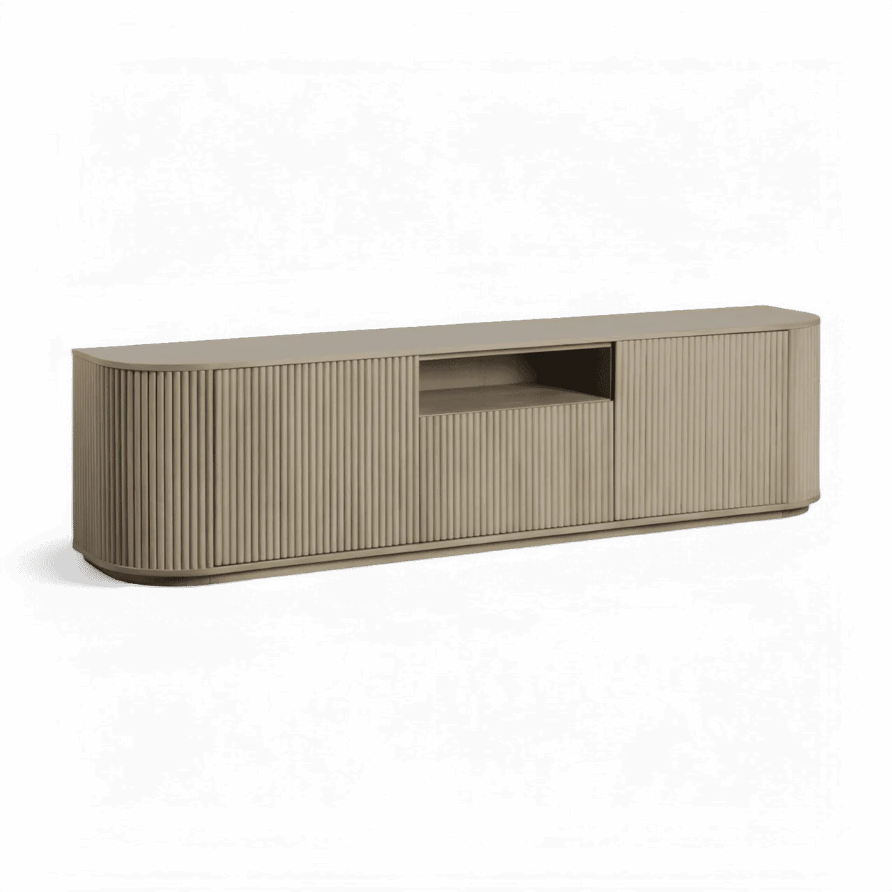 Oxford TV Stand Greige Oak - Image 6