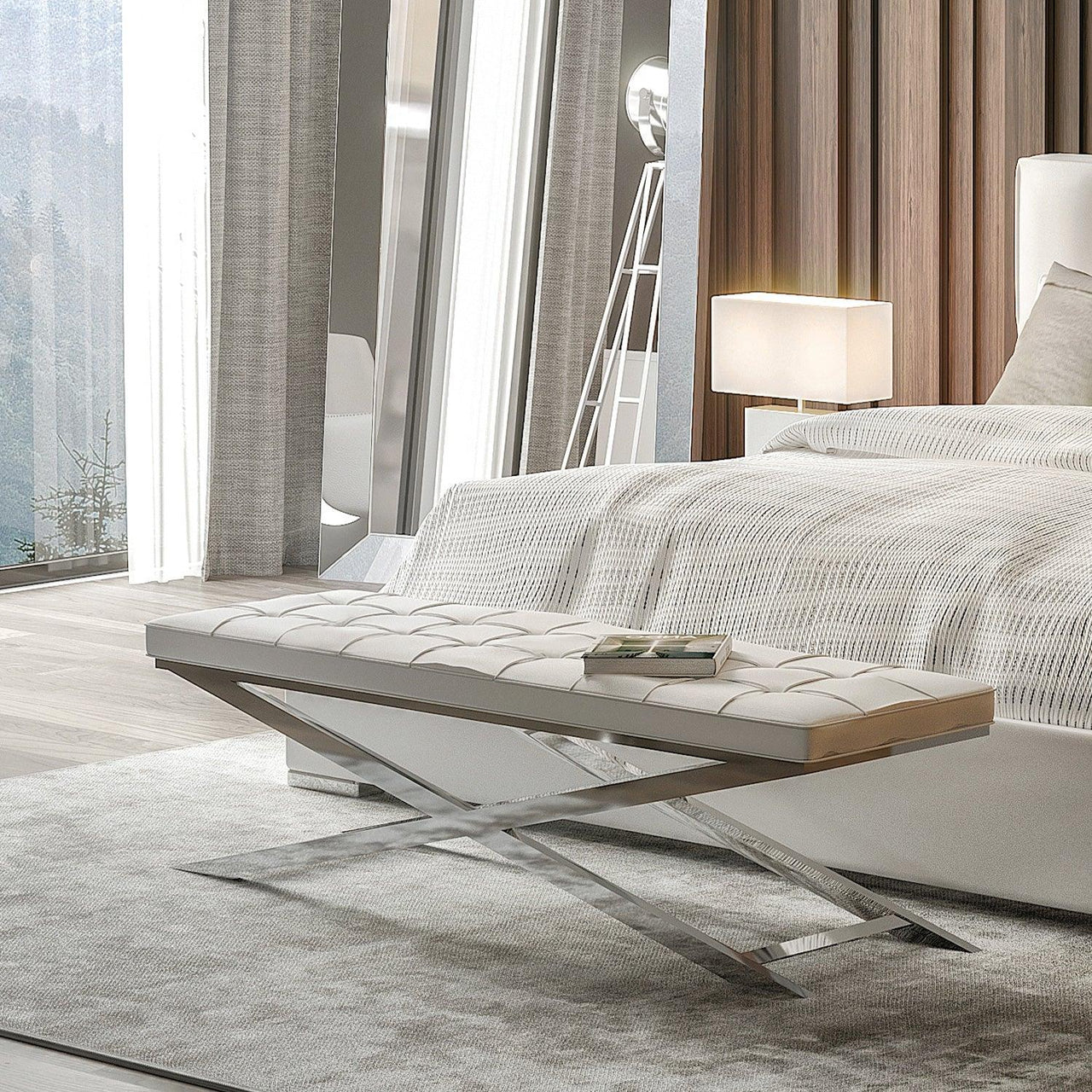 Polizi Bench White - Image 3