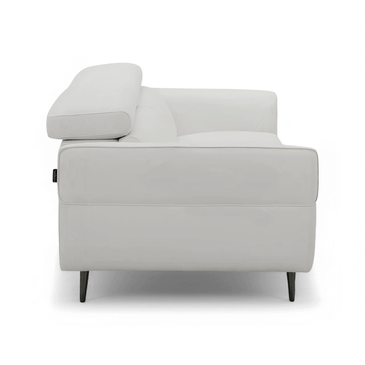 Luca 3 Seater Sofa White - Image 2