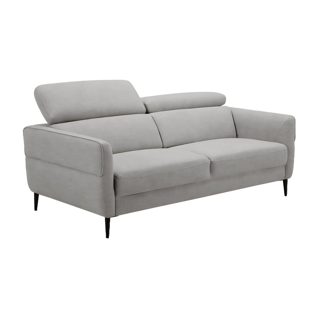 Luca 3 Seater Sofa Light Gray - Image 3