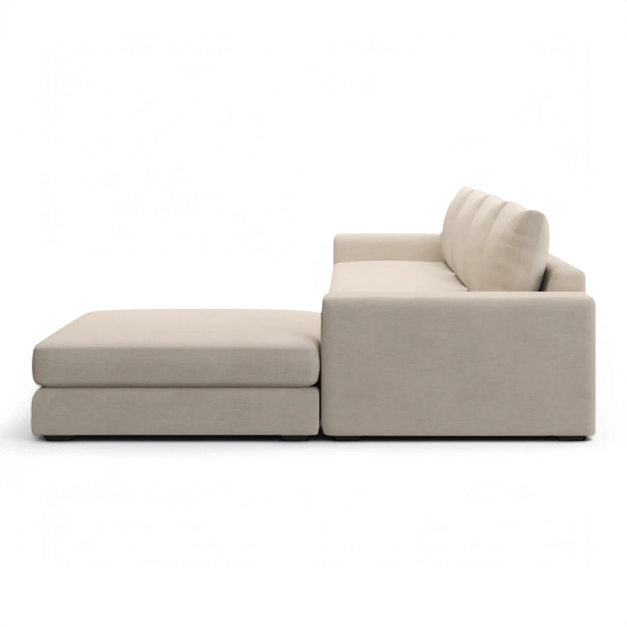 Braxton Large Sectional Sofa Cream - Image 3
