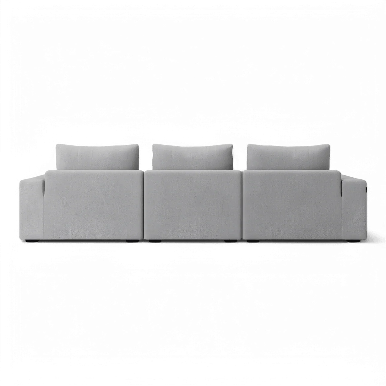 Braxton 3-Piece Sofa Gray - Image 5