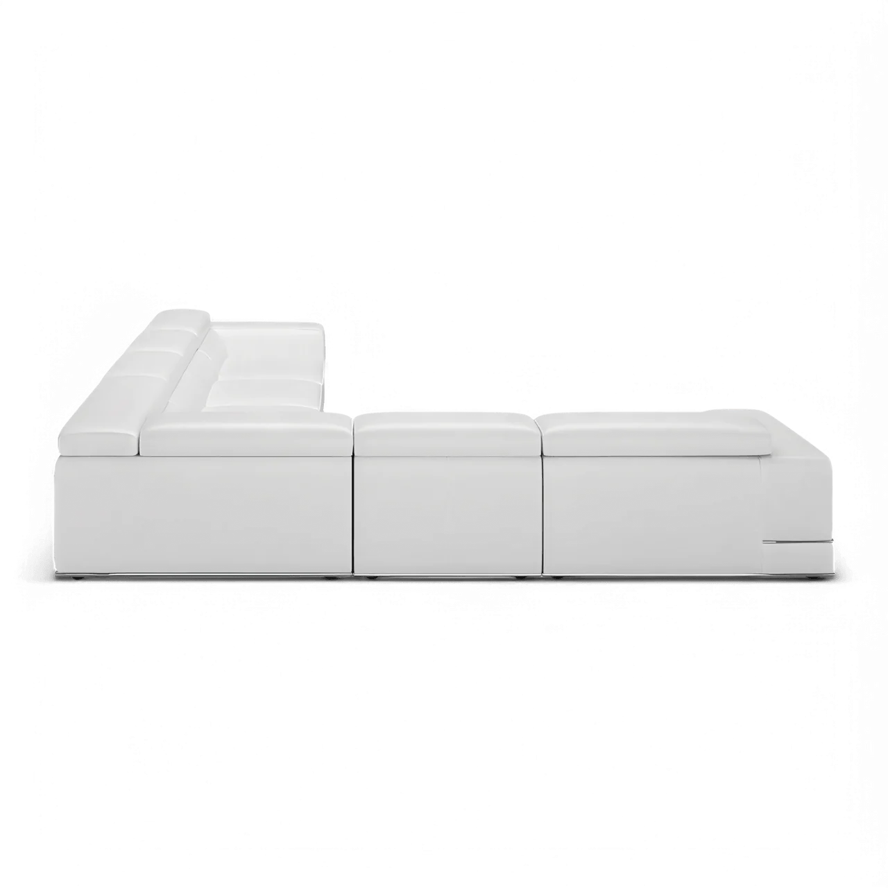 Amadeo Extended Modular Sectional Sofa White - Image 2