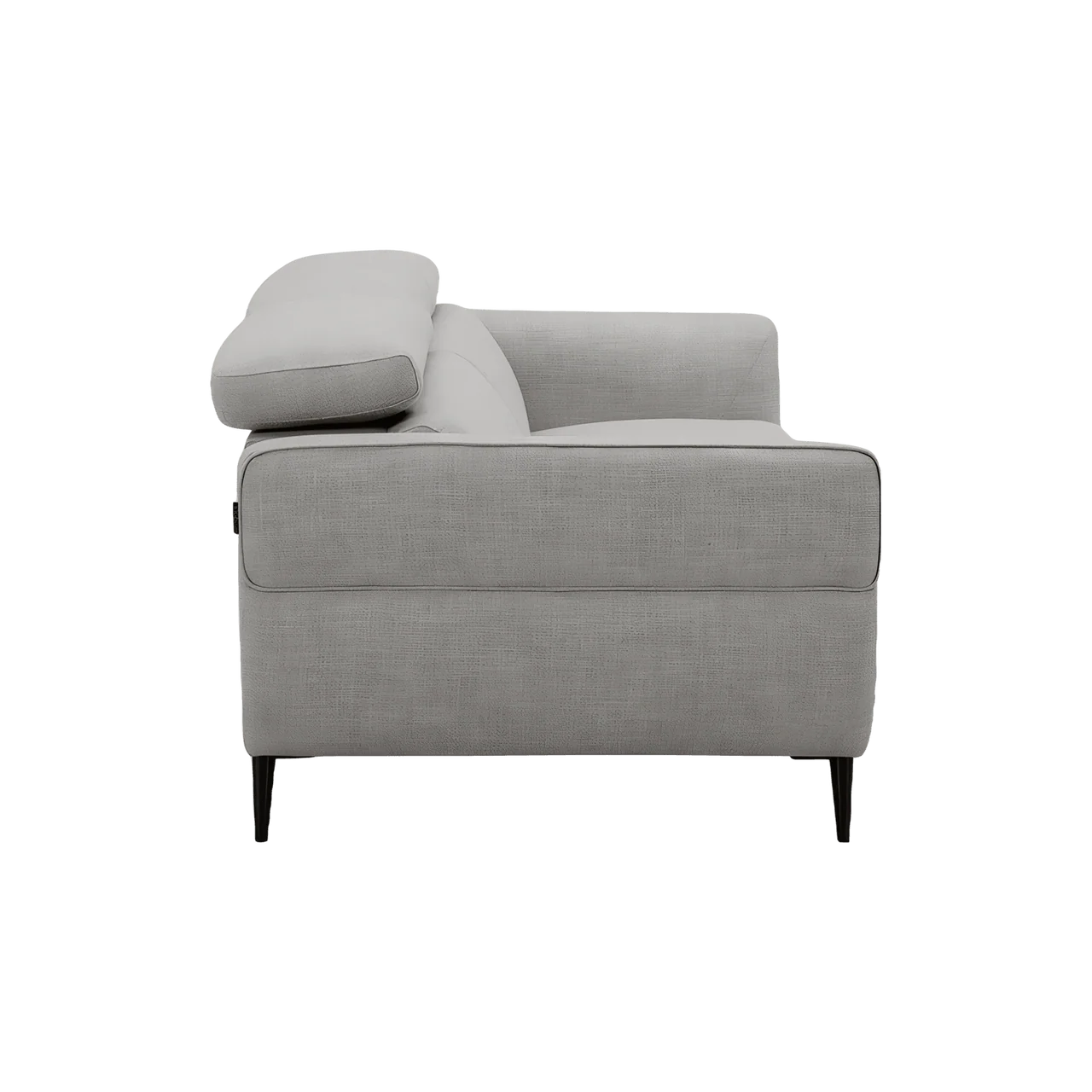 Luca 3 Seater Sofa Light Gray - Image 2