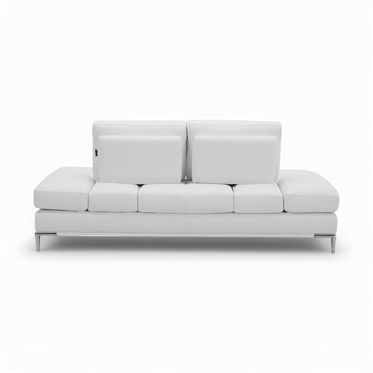 Livio 2 Seater Sofa White - Image 5