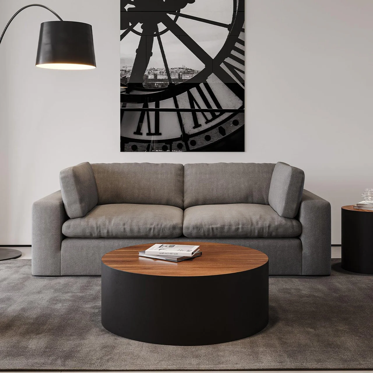 Bloom 3 Seater Sofa Gray - Image 4