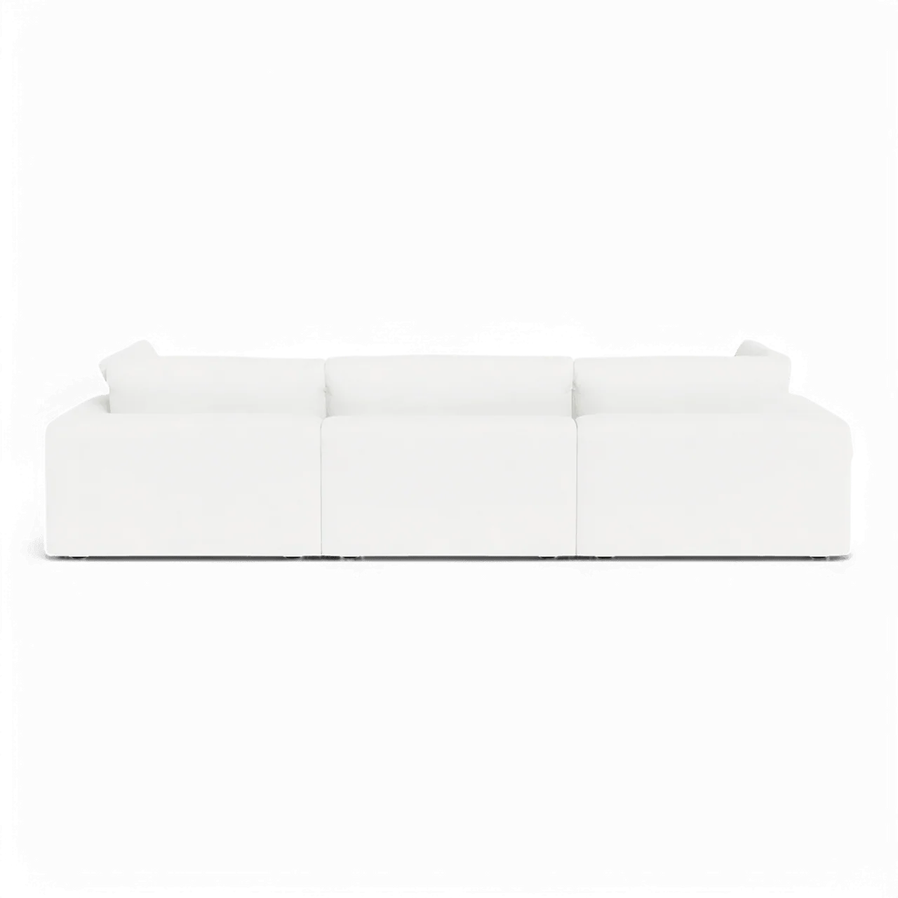 Bloom 3-Piece Modular Sofa White - Image 5