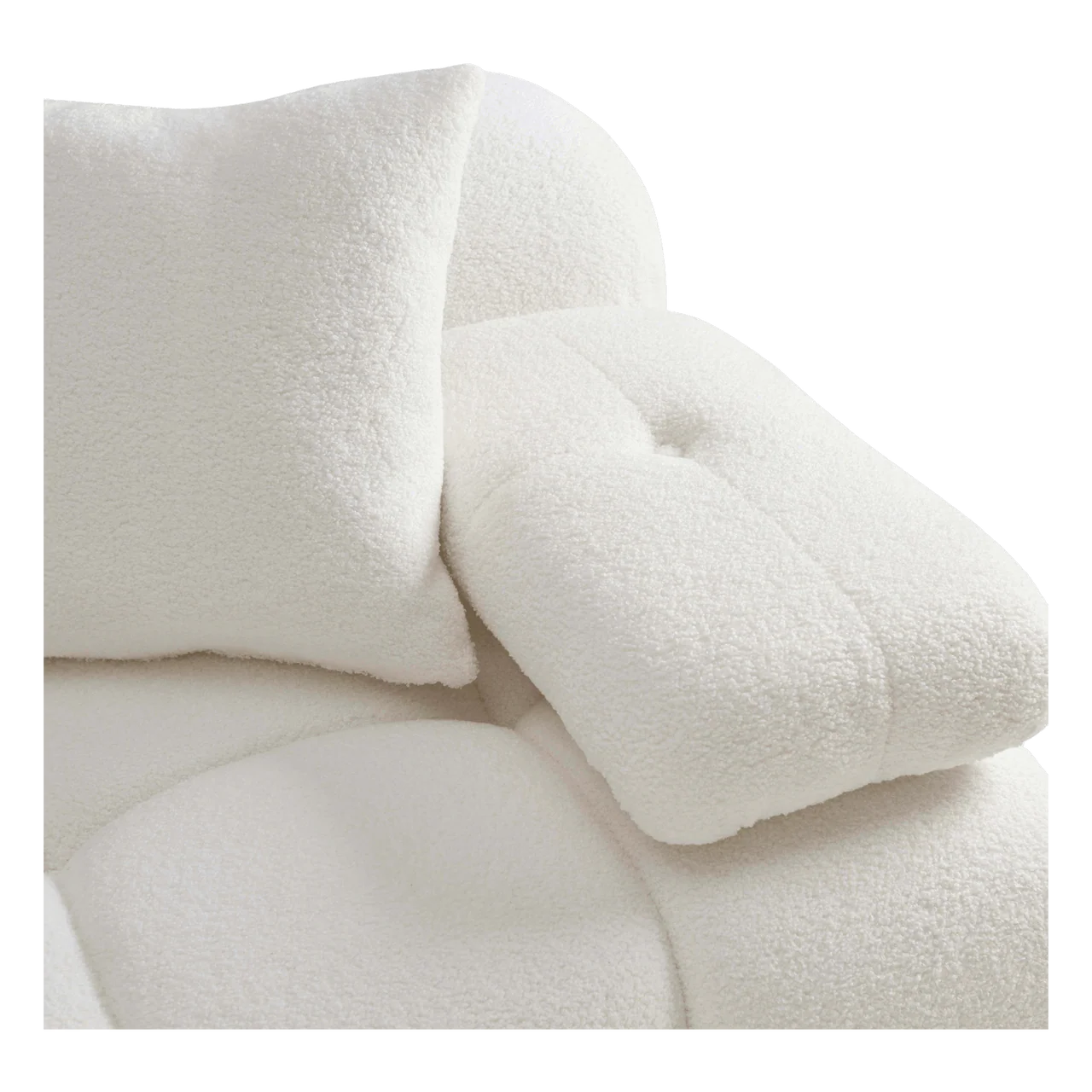 Solace Off White 4-piece Modular Sectional - Image 4