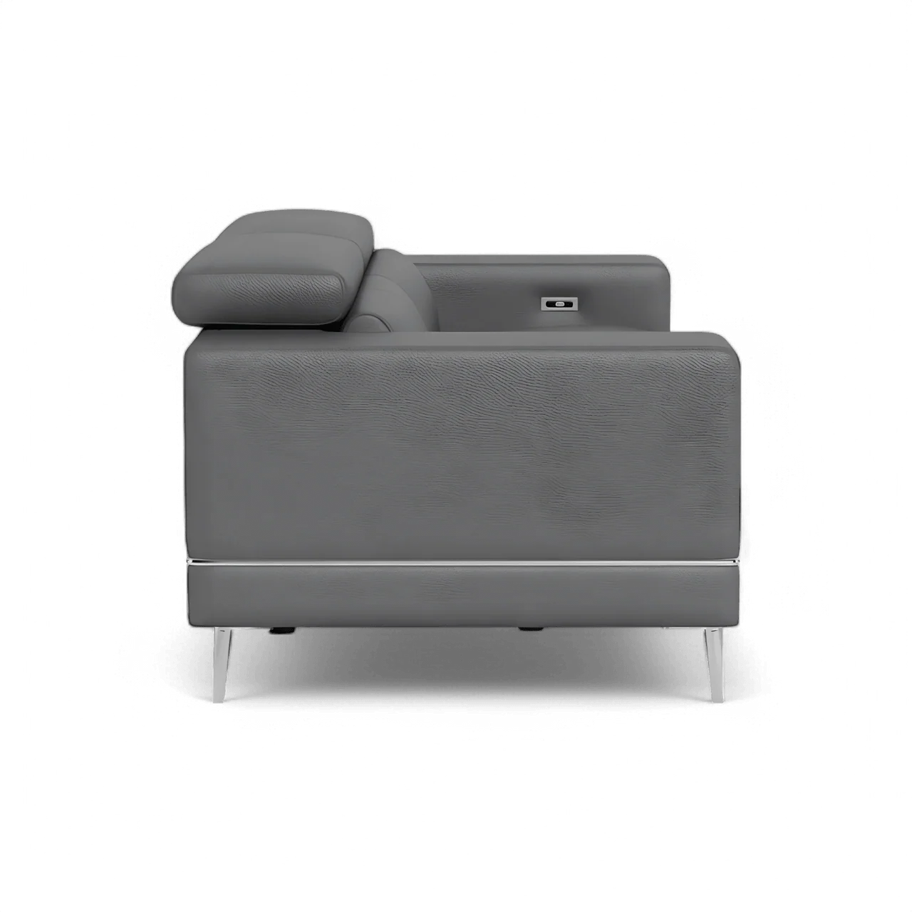 Bergamo Power Motion Sofa Dark Gray - Image 6