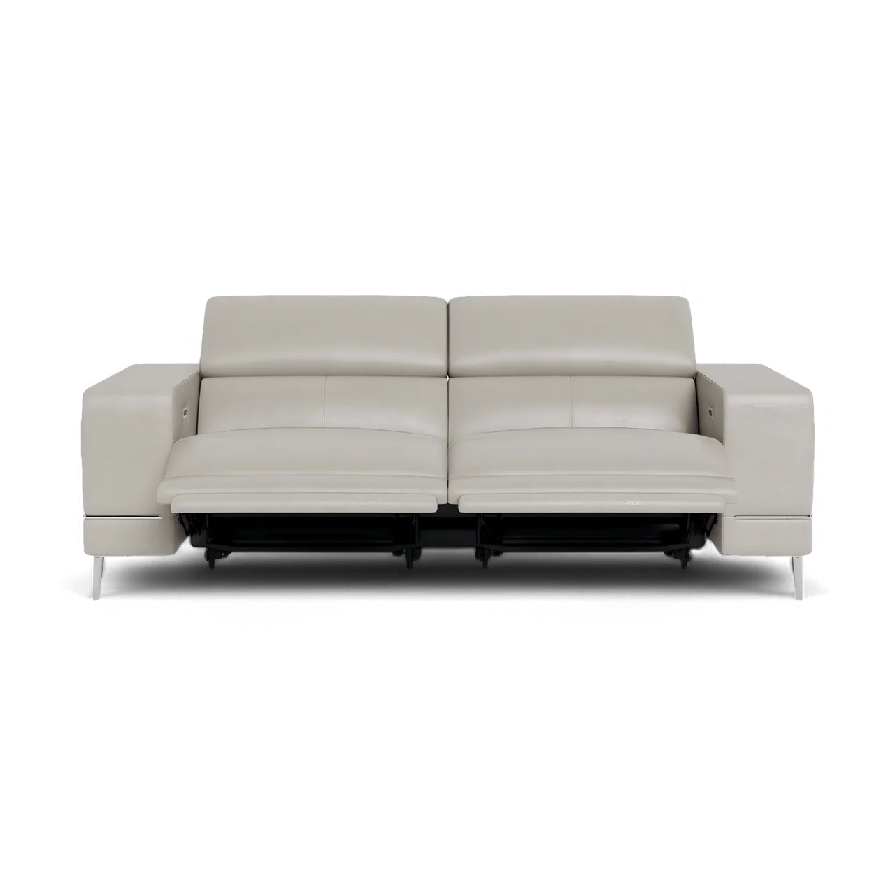 Bergamo Power Motion Sofa Light Gray - Image 4