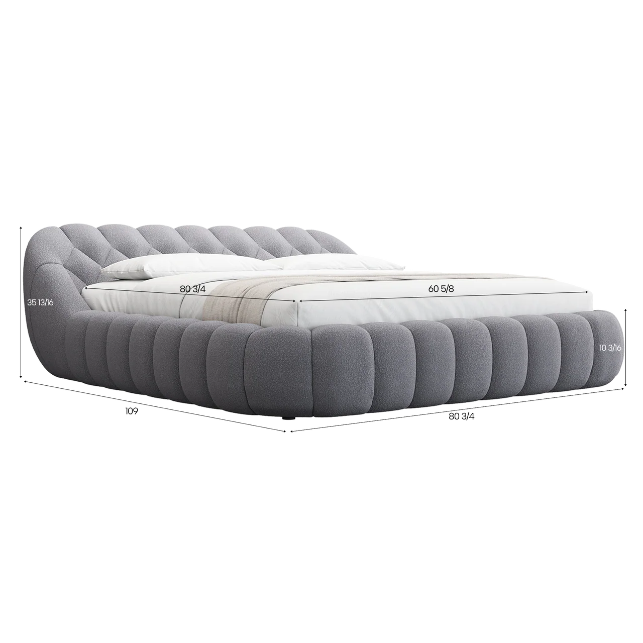 Warby Bed Gray - Image 6