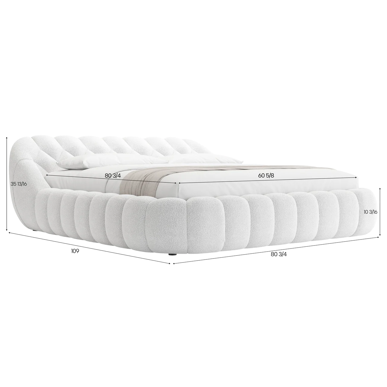 Warby Bed White - Image 6