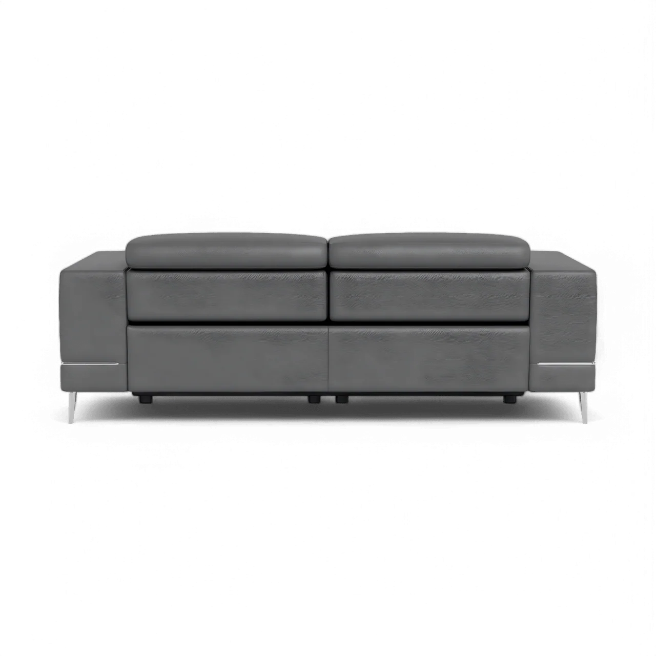 Bergamo Power Motion Sofa Dark Gray - Image 3