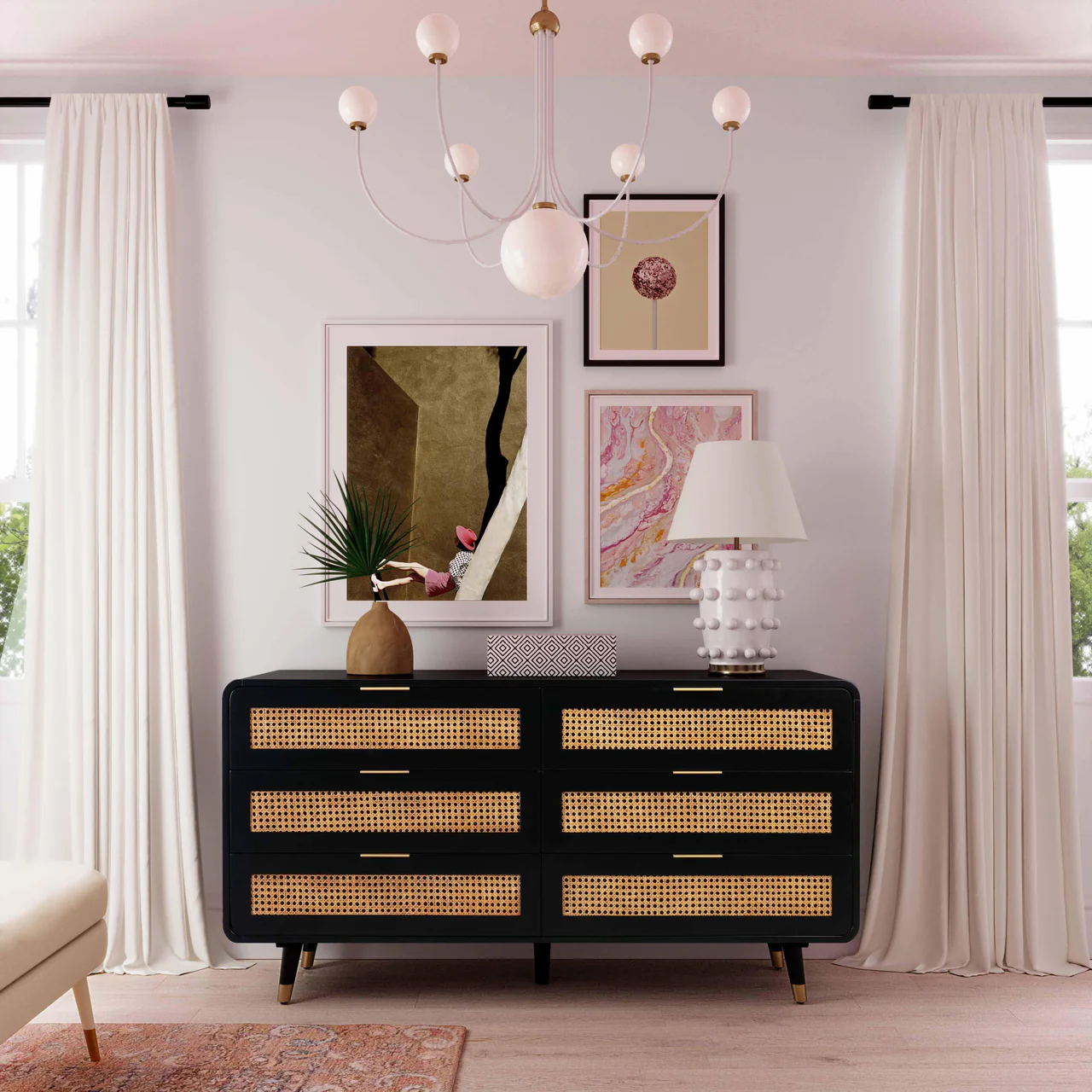 Jade 6 Drawer Dresser - Image 3