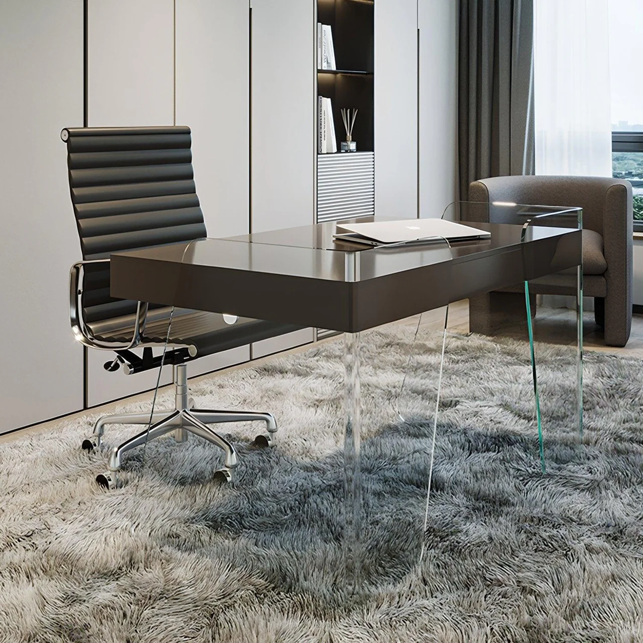 Ludlow Office Chair Black - Image 2