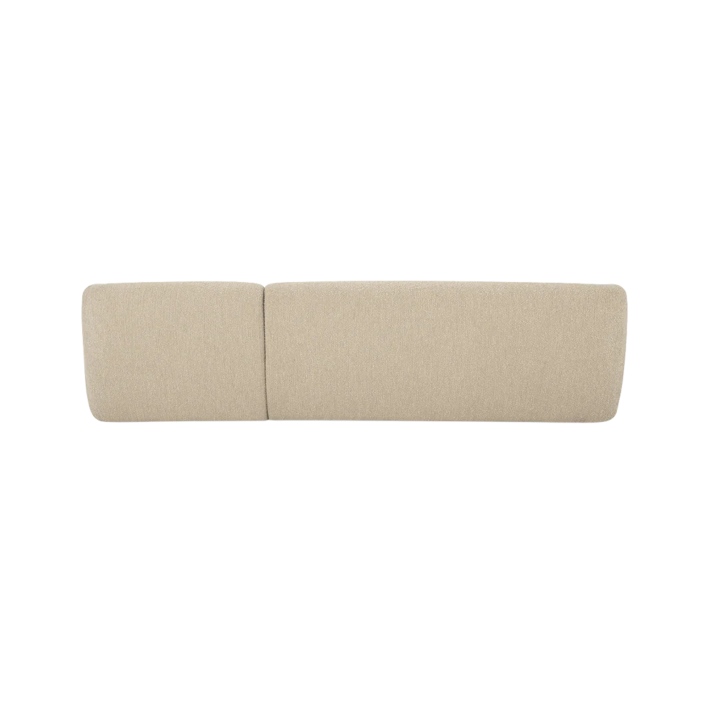 Nomad Beige Boucle Sectional - Image 4