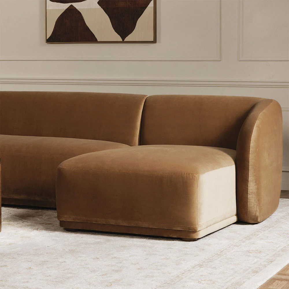 Nomad Tan Boucle Sectional - Image 4