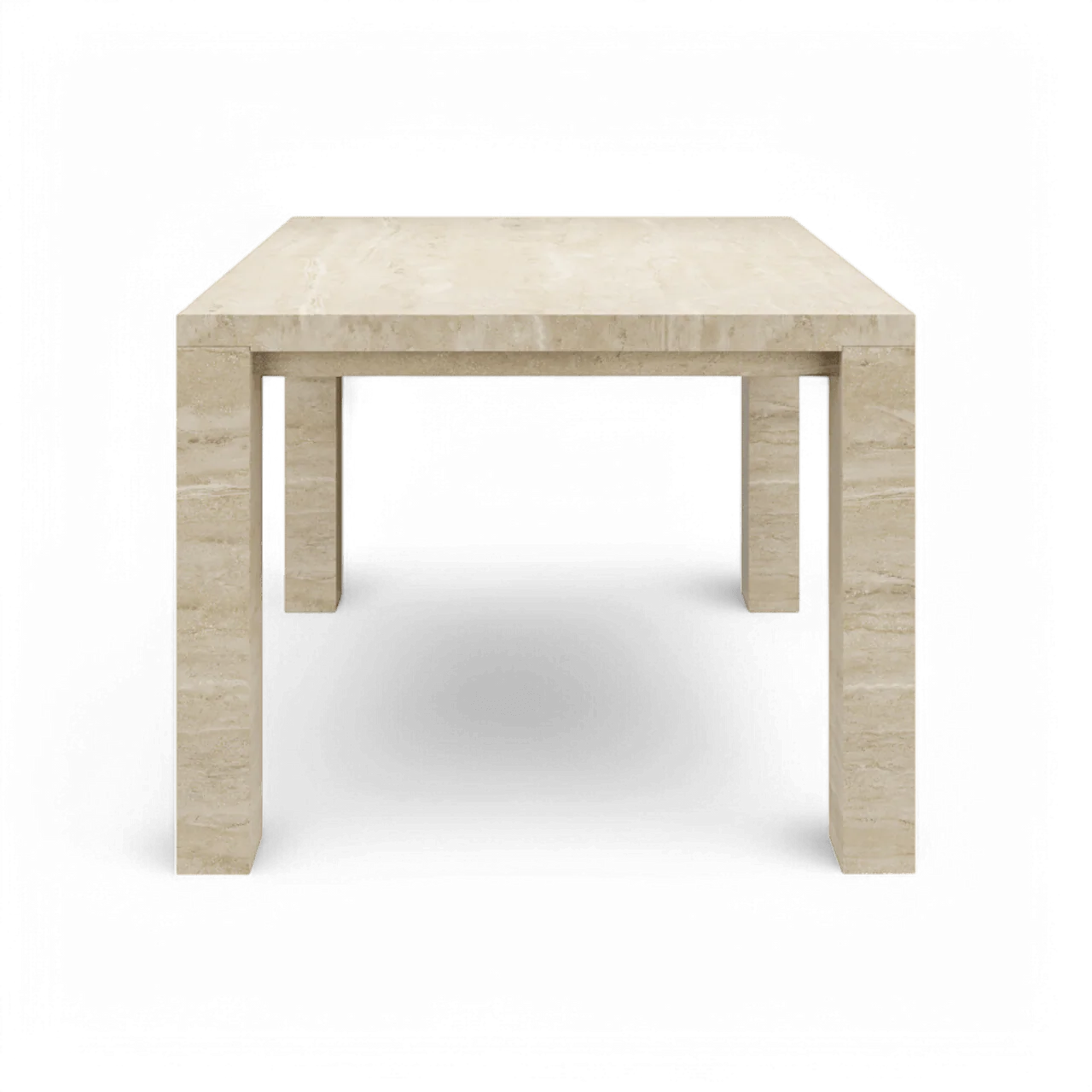 Roma Dining Table Travertine - Image 6