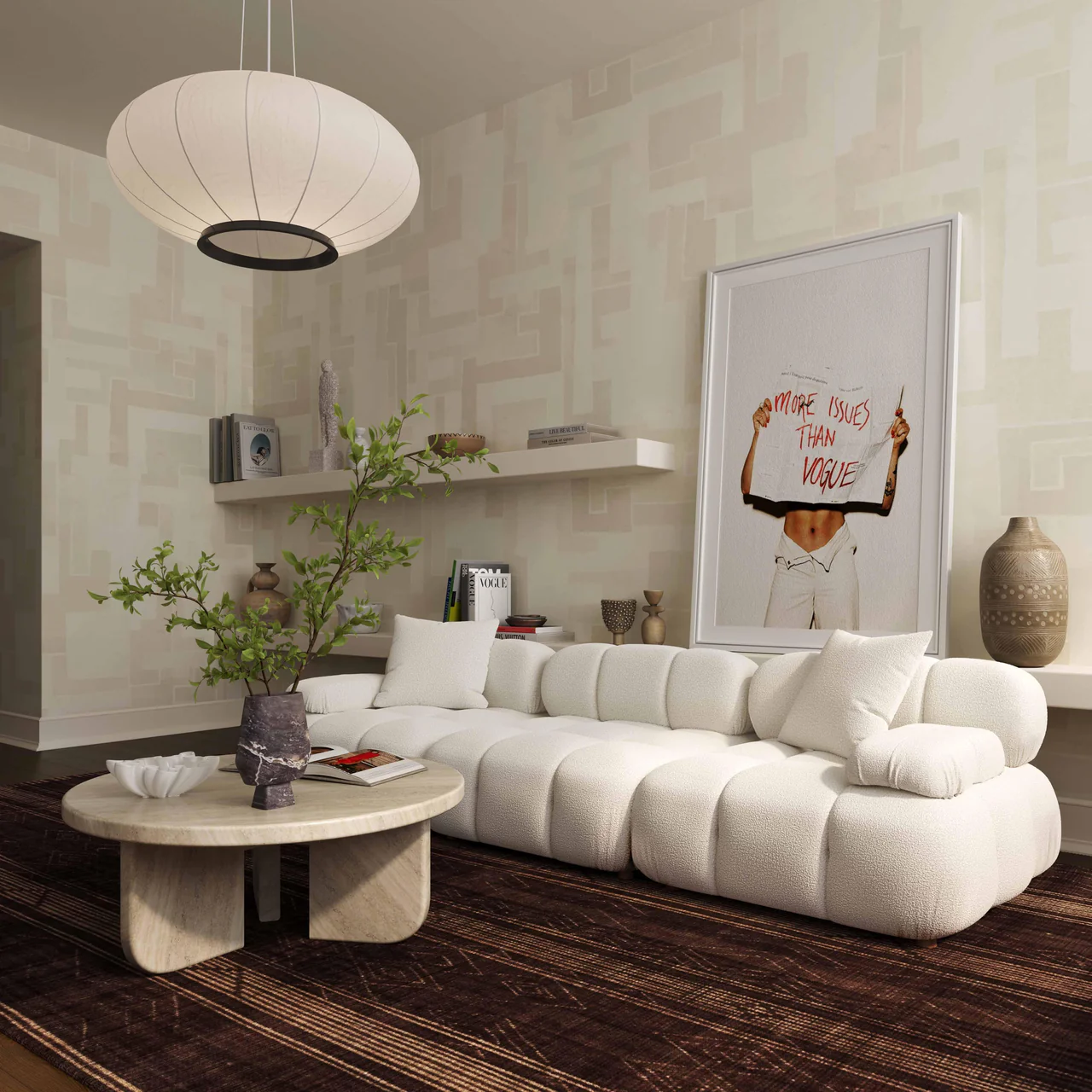 Solace Off White Modular Sofa - Image 4