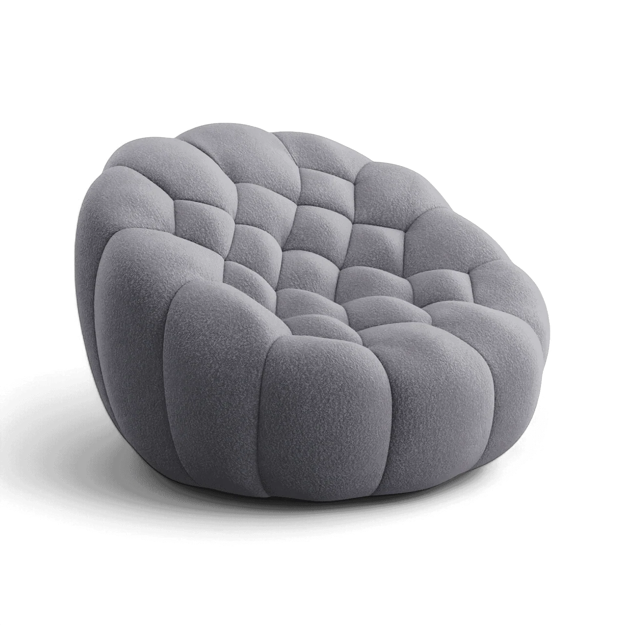 Warby Lounge Chair Grey - Image 7