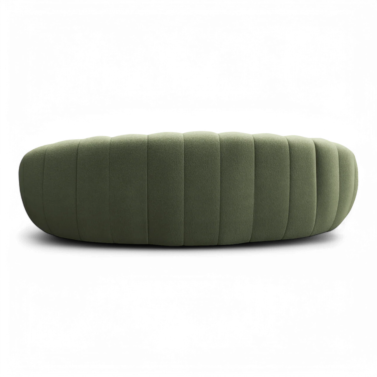Warby 3 Seater Sofa Green - Image 3