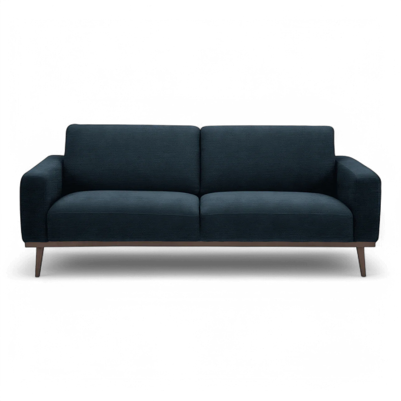 Aiden 3 Seater Sofa Dark Blue Gray - Image 4