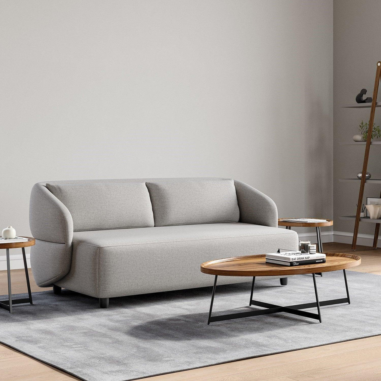 Alba Sofa Bed Light Gray - Image 5