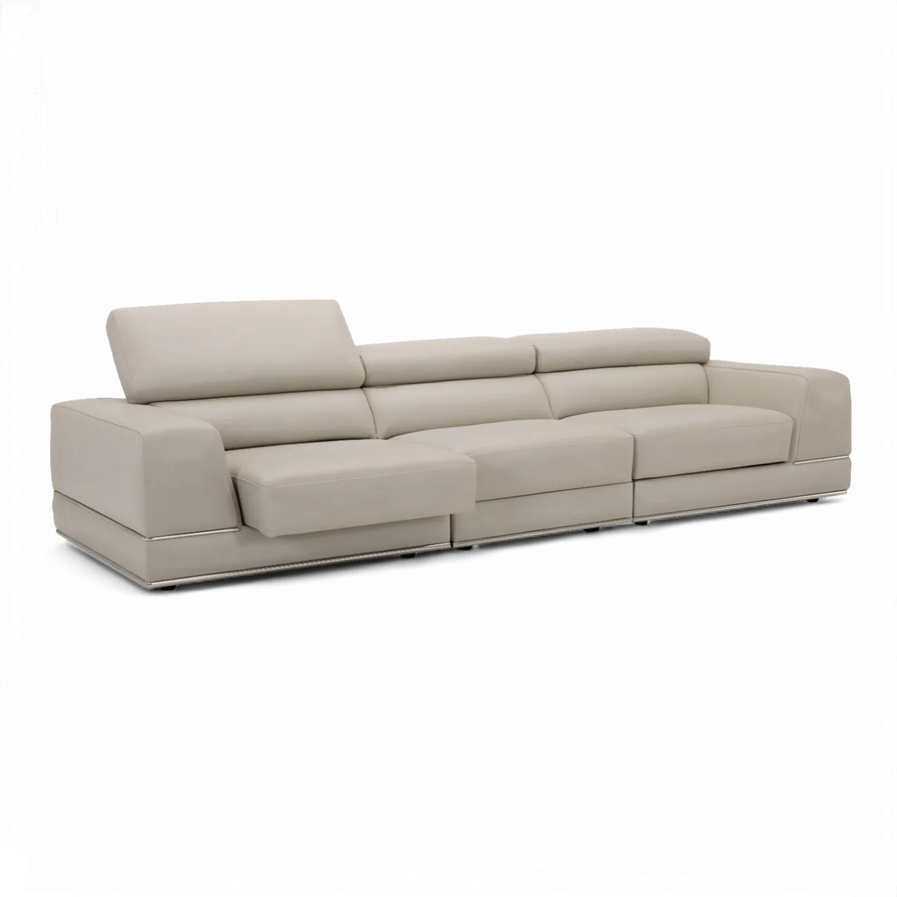 Amadeo 3-Piece Modular Sofa Light Gray - Image 2