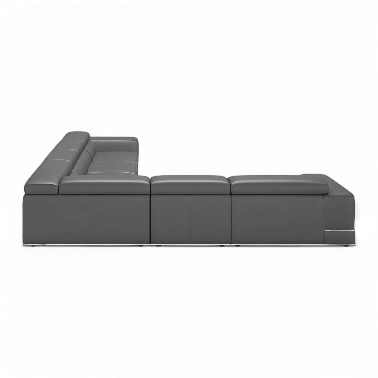 Amadeo Extended Modular Sectional Sofa Elephant Gray - Image 3