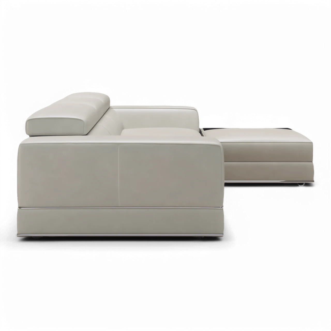 Amadeo Modular Sectional Sofa Light Gray - Image 2