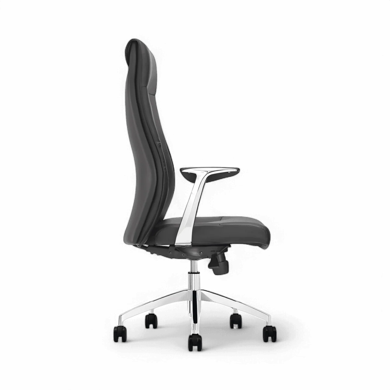 Apex Office Chair High Back Gray - Image 3