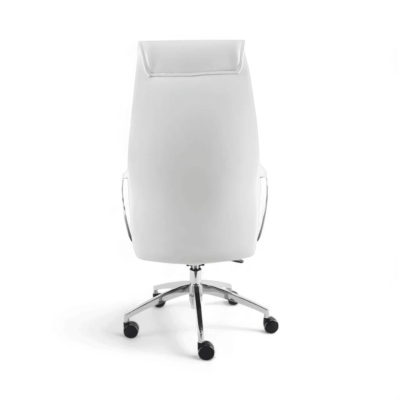 Apex Office Chair High Back White - Image 3