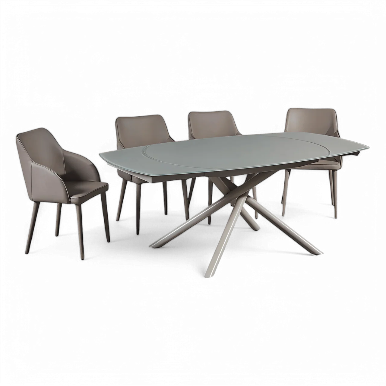 Astro Extendable Dining Table Gray - Image 5