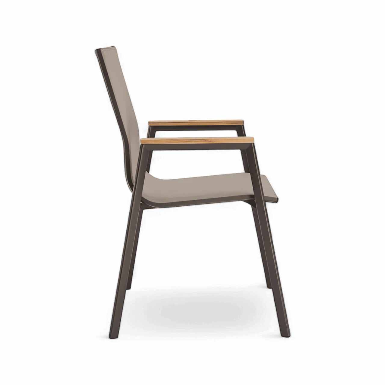 Aviana Outdoor Dining Chair Taupe - Image 3