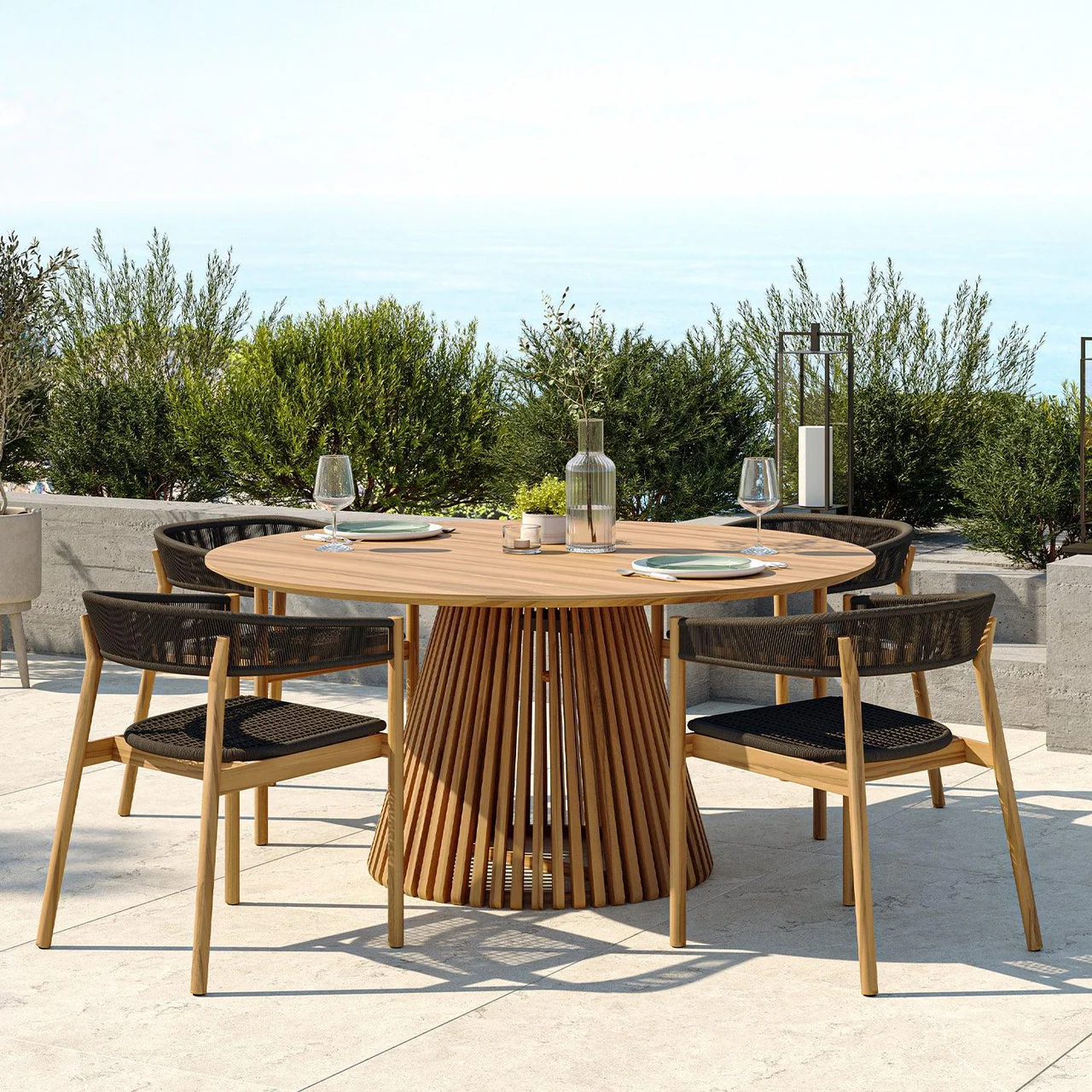 Bali Outdoor Dining Chair - Image 6