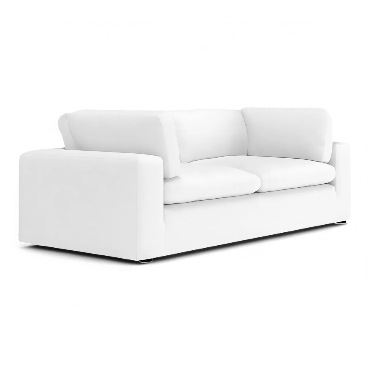 Bloom 3 Seater Sofa White - Image 4