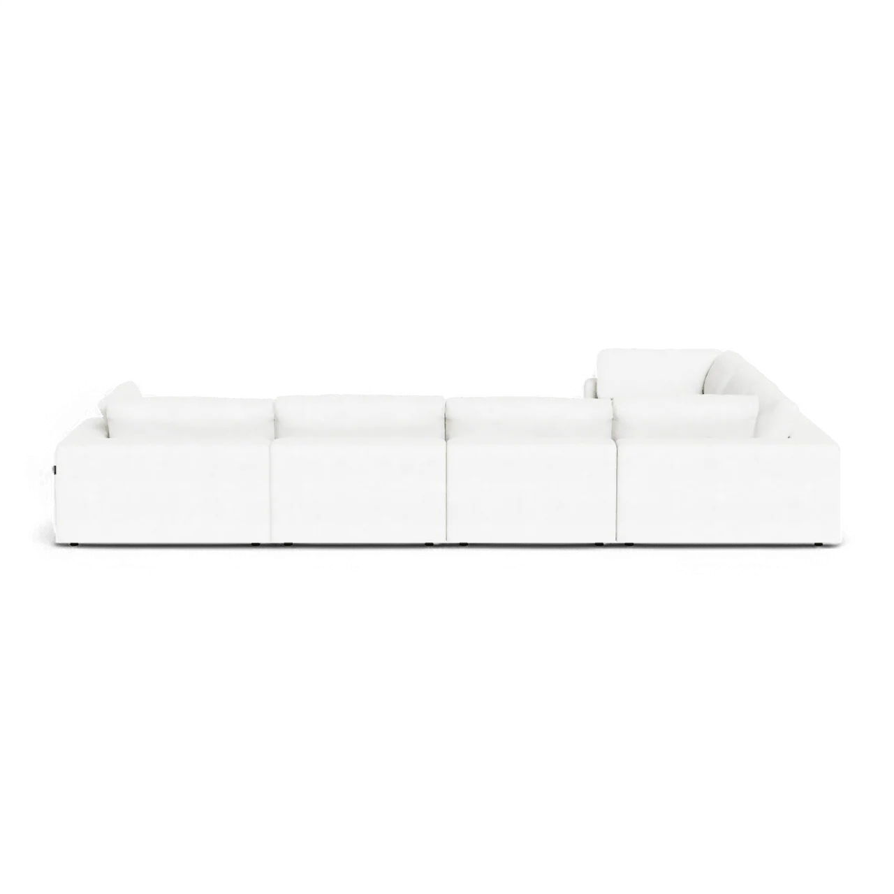 Bloom Extended Sectional Modular Sofa White - Image 3