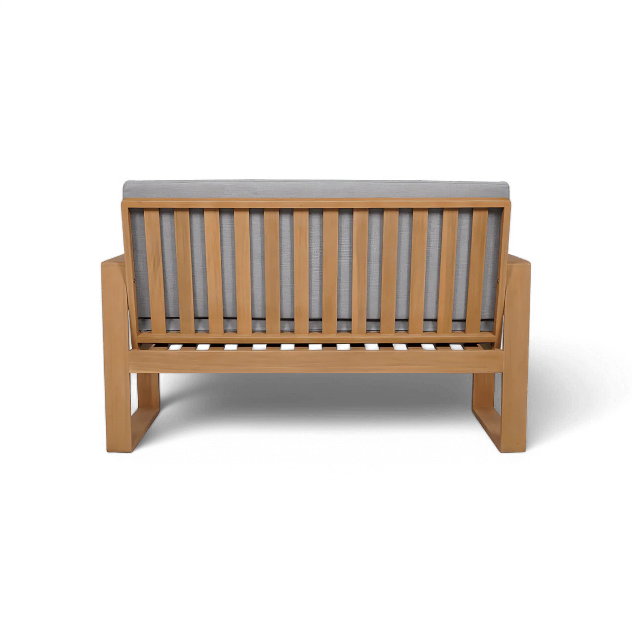 Bocay Outdoor 2 Seater Sofa Light Gray - Image 4
