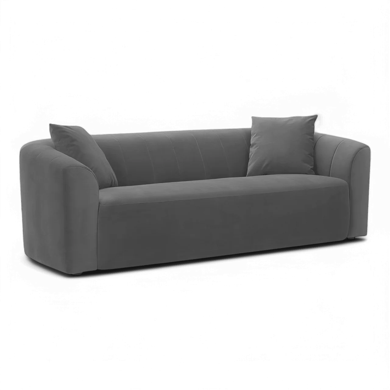 Camden 3 Seater Sofa Gray - Image 3