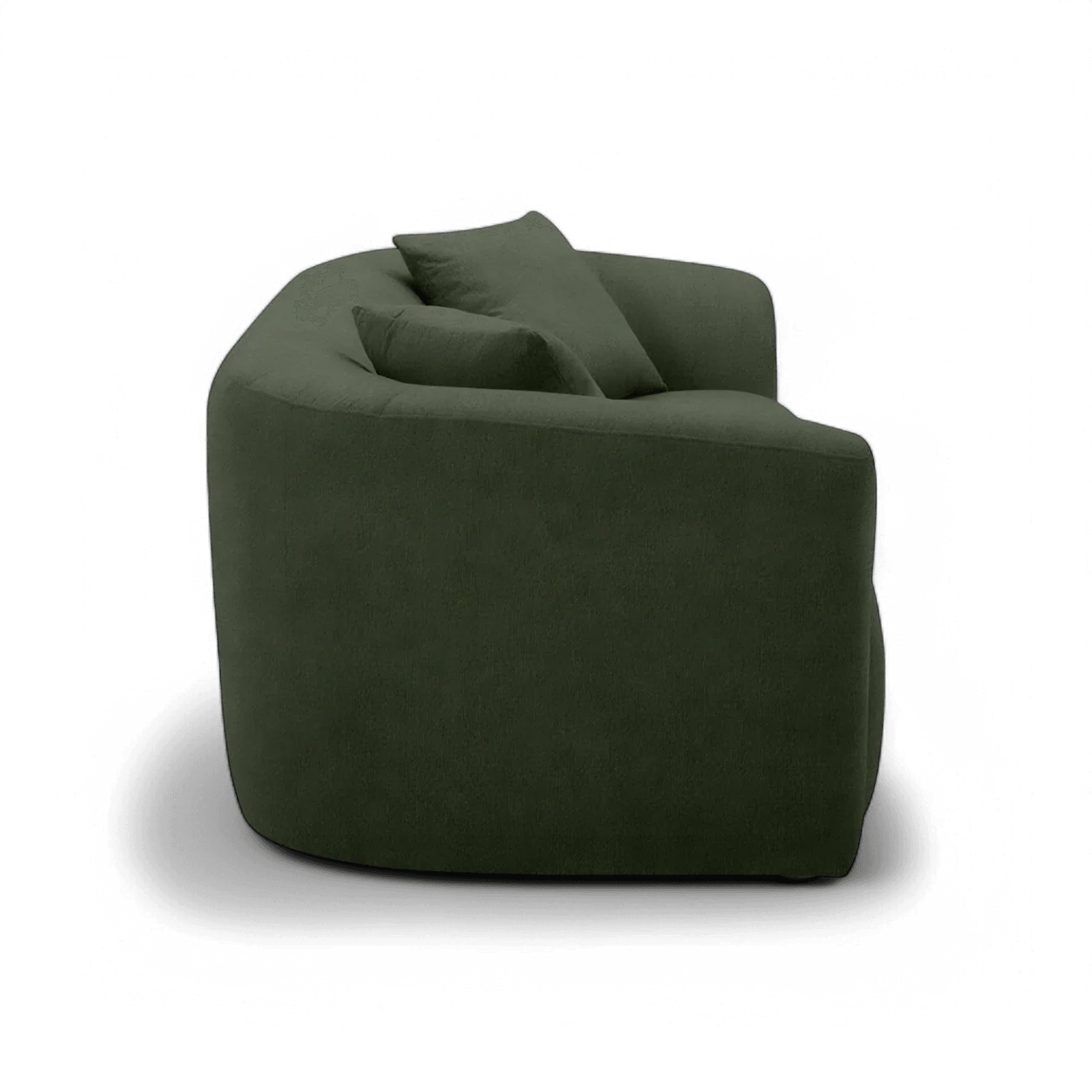Camden 3 Seater Sofa Green - Image 2