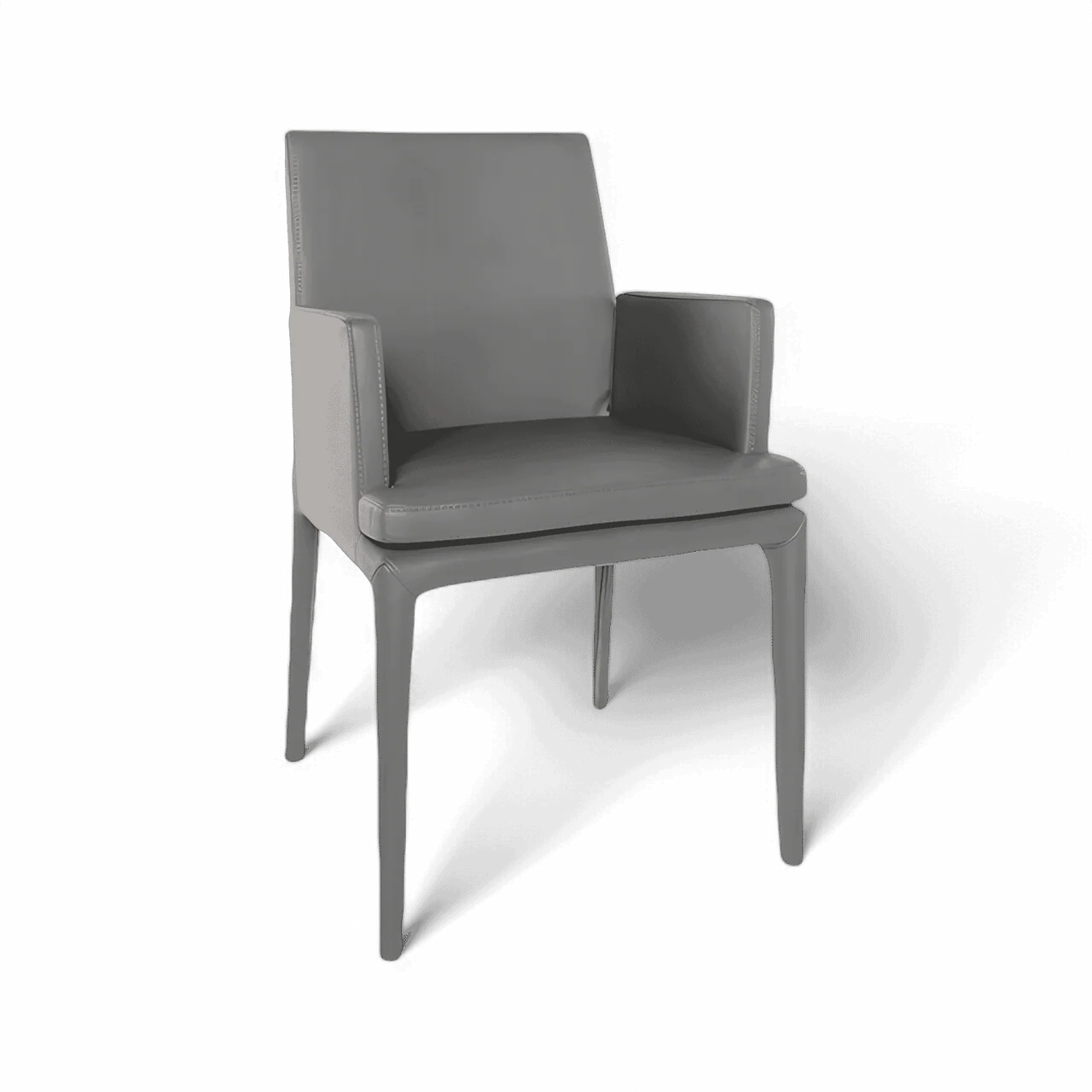 Camille Dining Chair Gray - Image 2