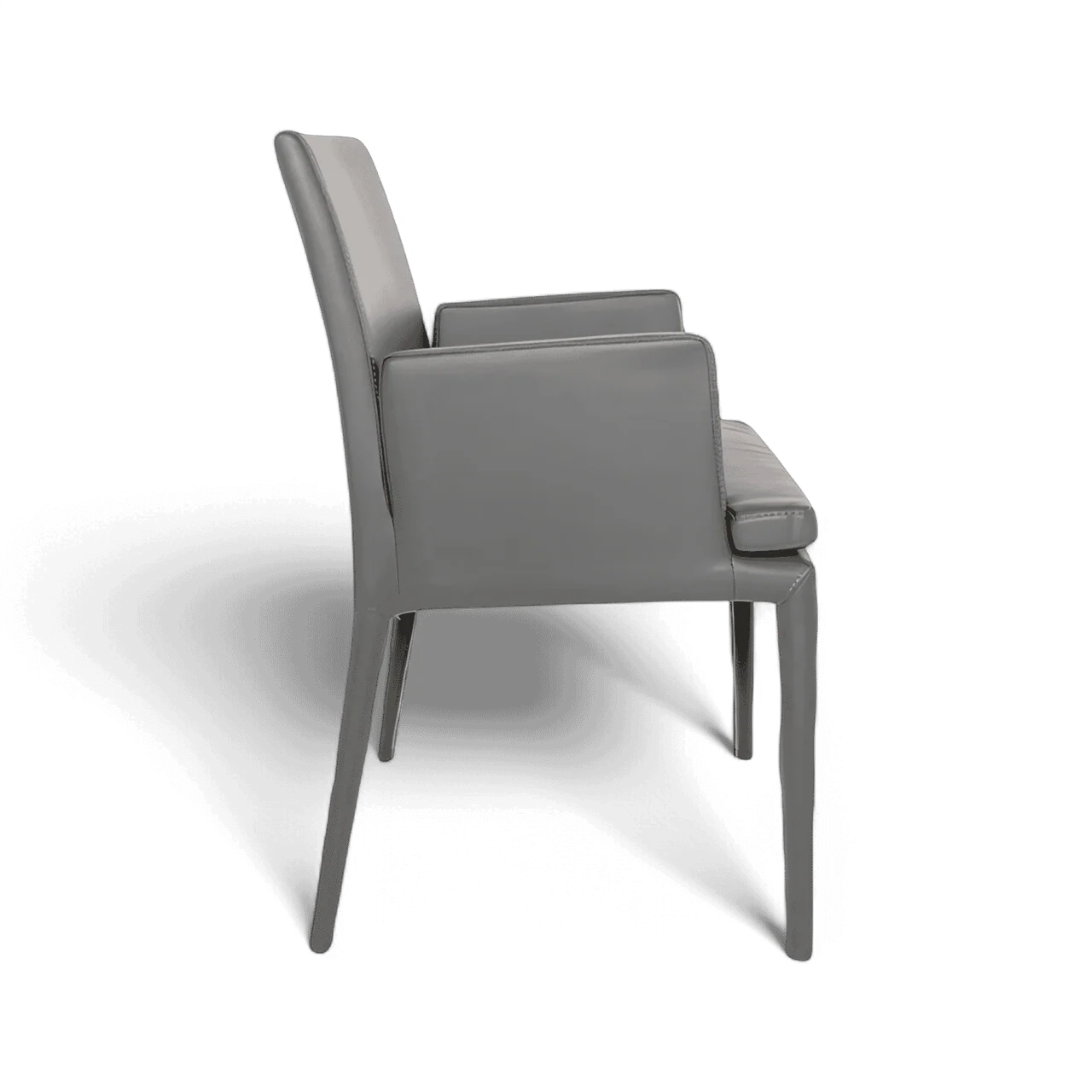 Camille Dining Chair Gray - Image 4